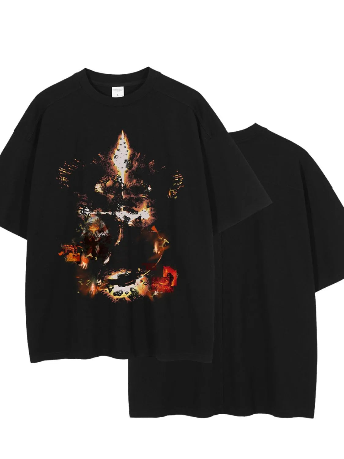Men's Graphic Round Neck Half Sleeve T-Shirt - Treasured Gift's & More