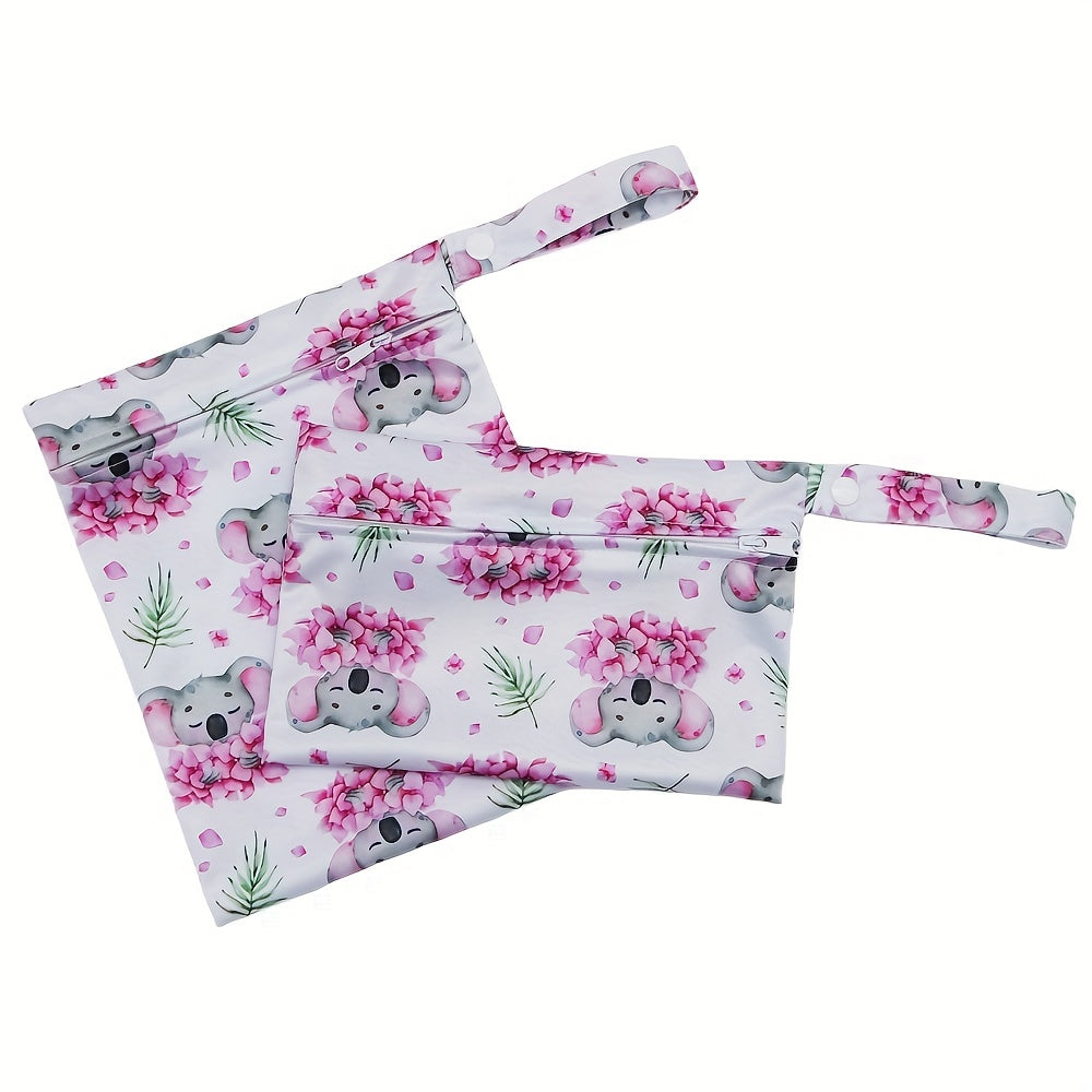 Adorable Koala Print Diaper Bags