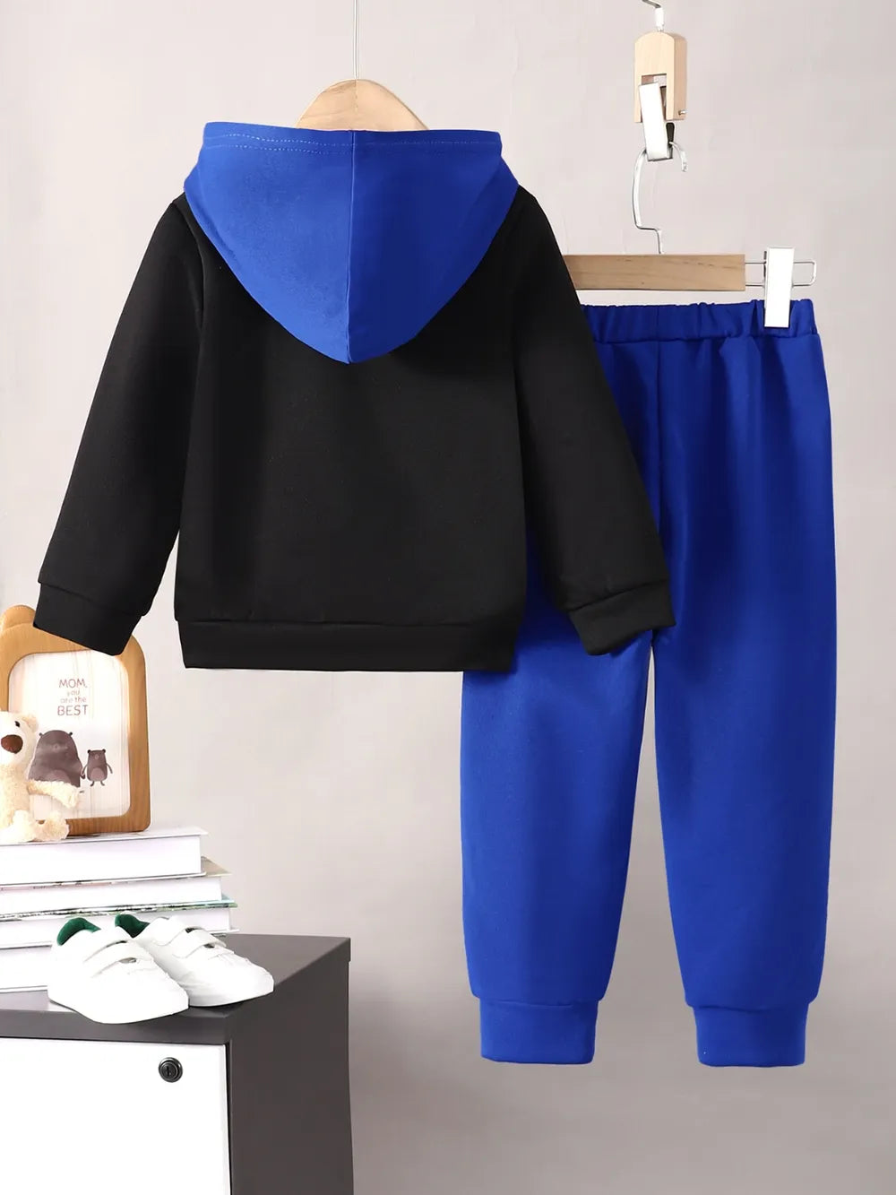 Children's Cartoon Graphic Hoodie and Pants Set - Treasured Gift's & More