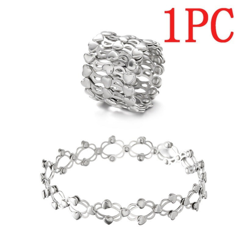 2 In 1 New Creative Magic Stretchable Ring Bracelet - Treasured Gift's & More