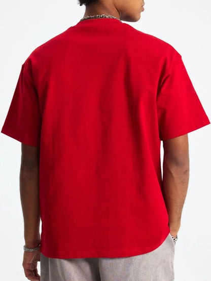 Men's Plus Size Graphic Round Neck Short Sleeve T-Shirt - Treasured Gift's & More