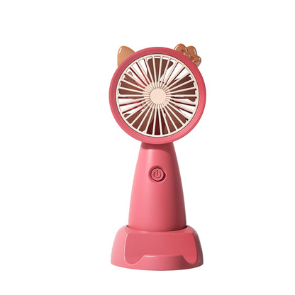 New Handheld Portable Fan USB Charging - Just $14.67! Shop now at Treasured Gift's & More