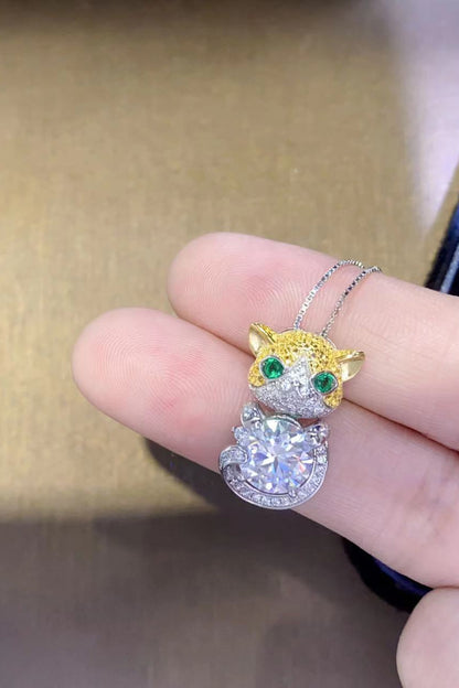 2 Carat Moissanite 925 Sterling Silver Necklace - Treasured Gift's & More