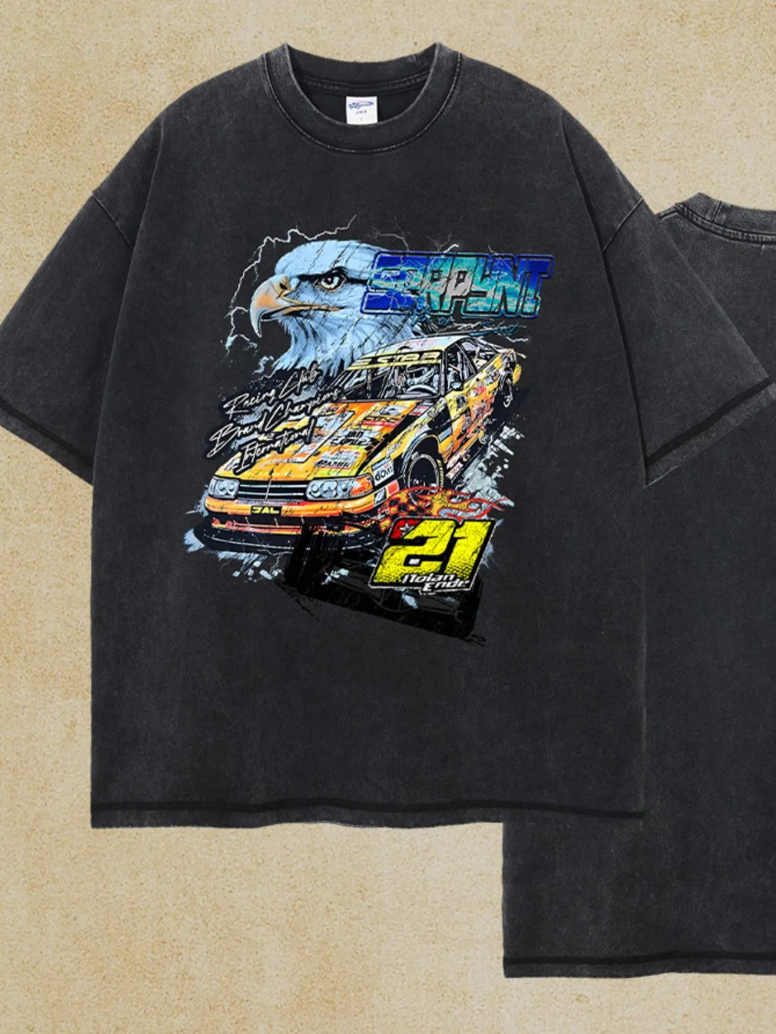 Men's Graphic Round Neck Half Sleeve T-Shirt - Treasured Gift's & More