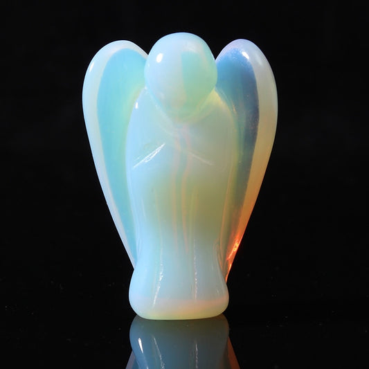 Cute Angel Shape Opalite Crystal Stone - Just $10.26! Shop now at Treasured Gift's & More