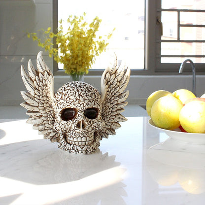 Wing skull home desktop decor