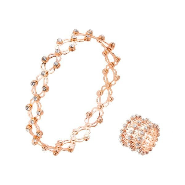 2 In 1 New Creative Magic Stretchable Ring Bracelet - Treasured Gift's & More