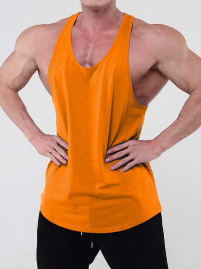 Men's Plus Size Round Neck Racerback Tank - Treasured Gift's & More