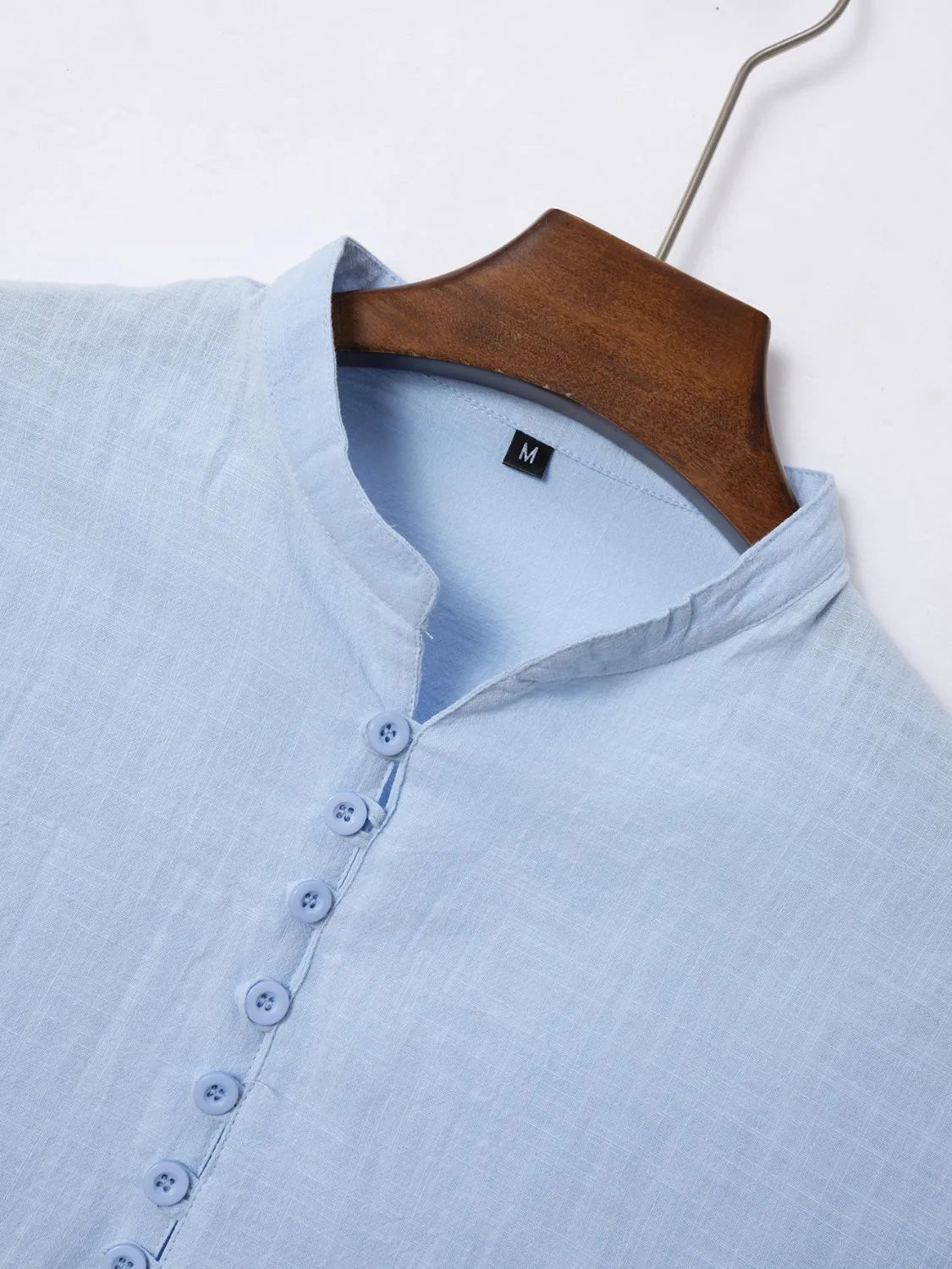 Men's Full Size Button Detail Short Sleeve Polo Plus Size - Treasured Gift's & More
