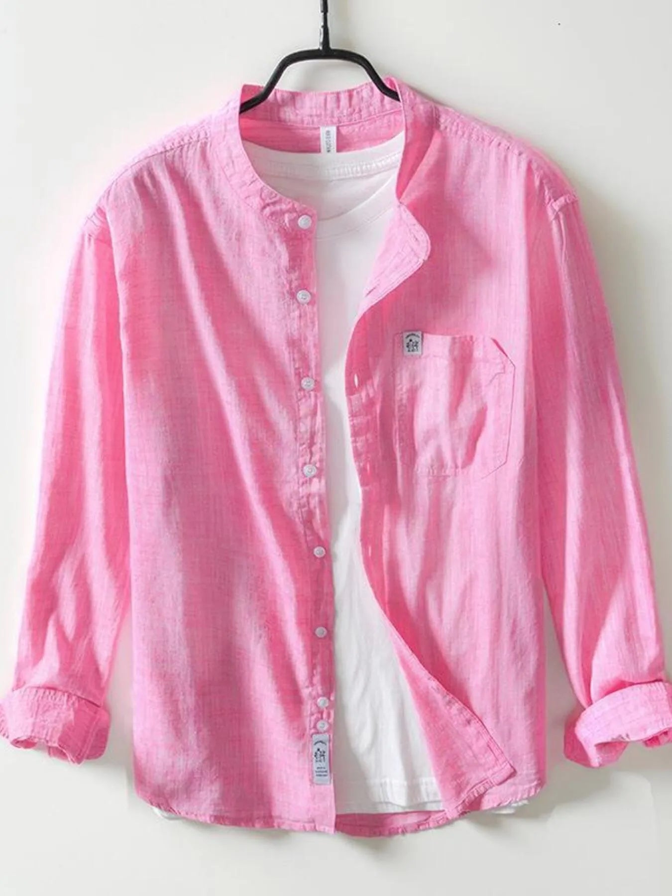 Men's Plus Size Button Up Long Sleeve Shirt - Treasured Gift's & More