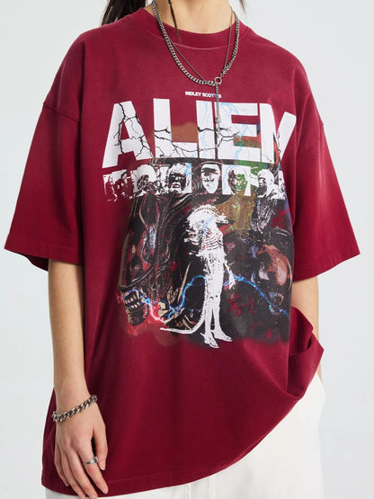 Men's Graphic Round Neck Half Sleeve T-Shirt - Treasured Gift's & More