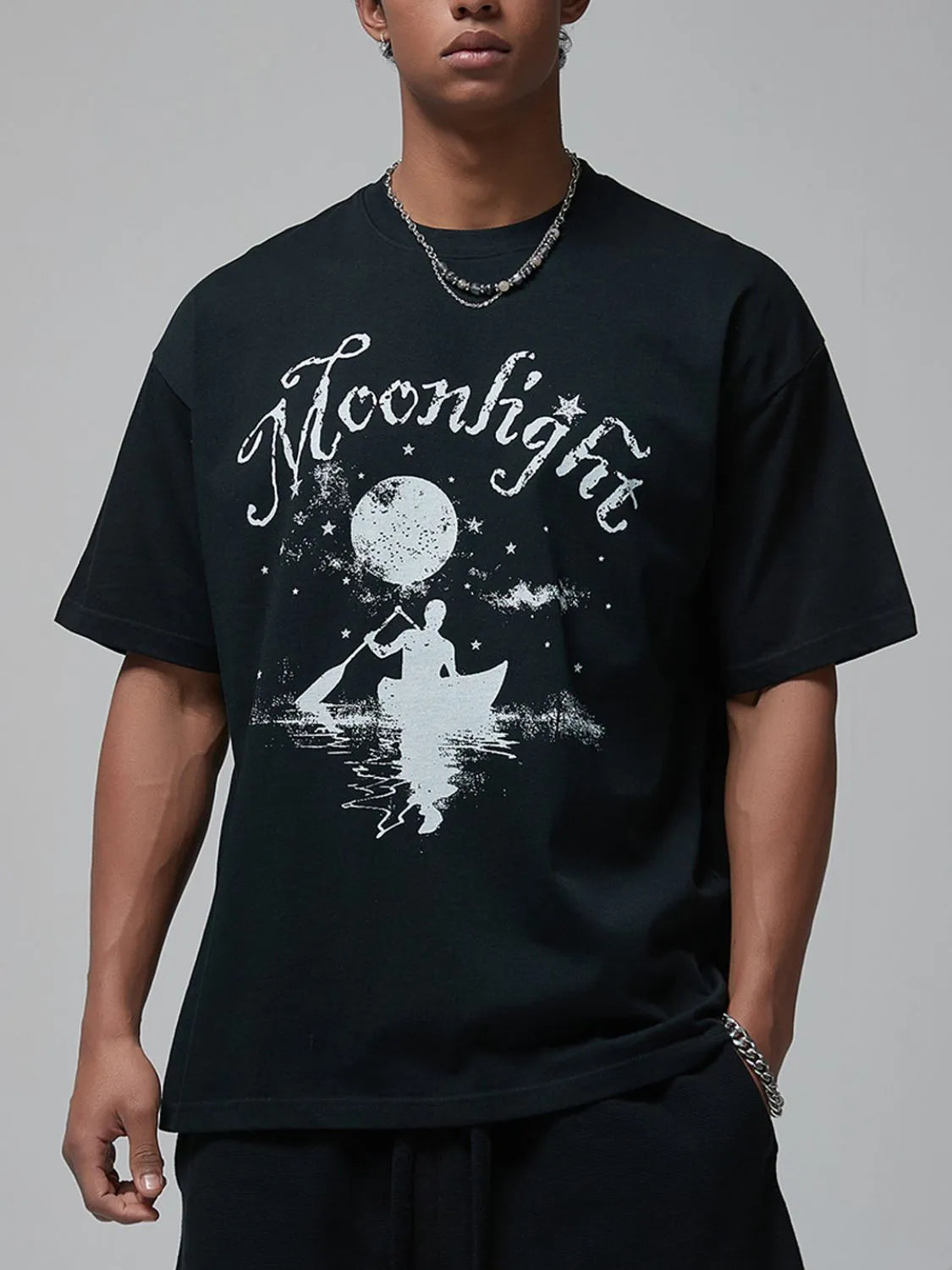 Men's Graphic Round Neck Half Sleeve T-Shirt - Treasured Gift's & More