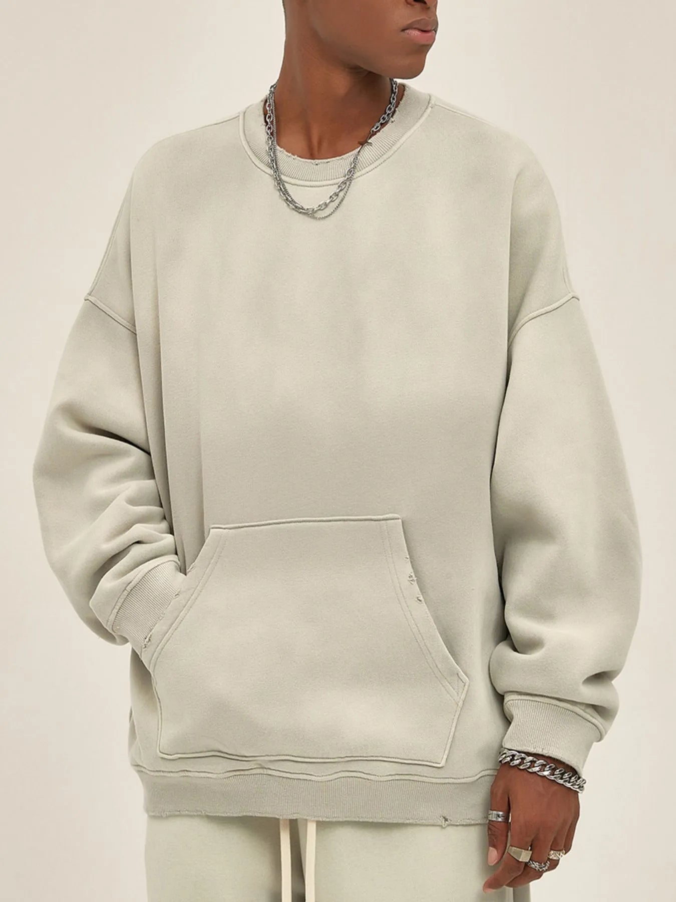 Men's Gradient Dropped Shoulder Sweatshirt - Treasured Gift's & More