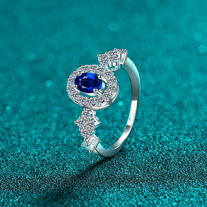 925 Sterling Silver Moissanite Ring - Treasured Gift's & More