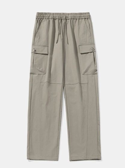 Men's Plus Size Drawstring Pants with Pockets - Treasured Gift's & More