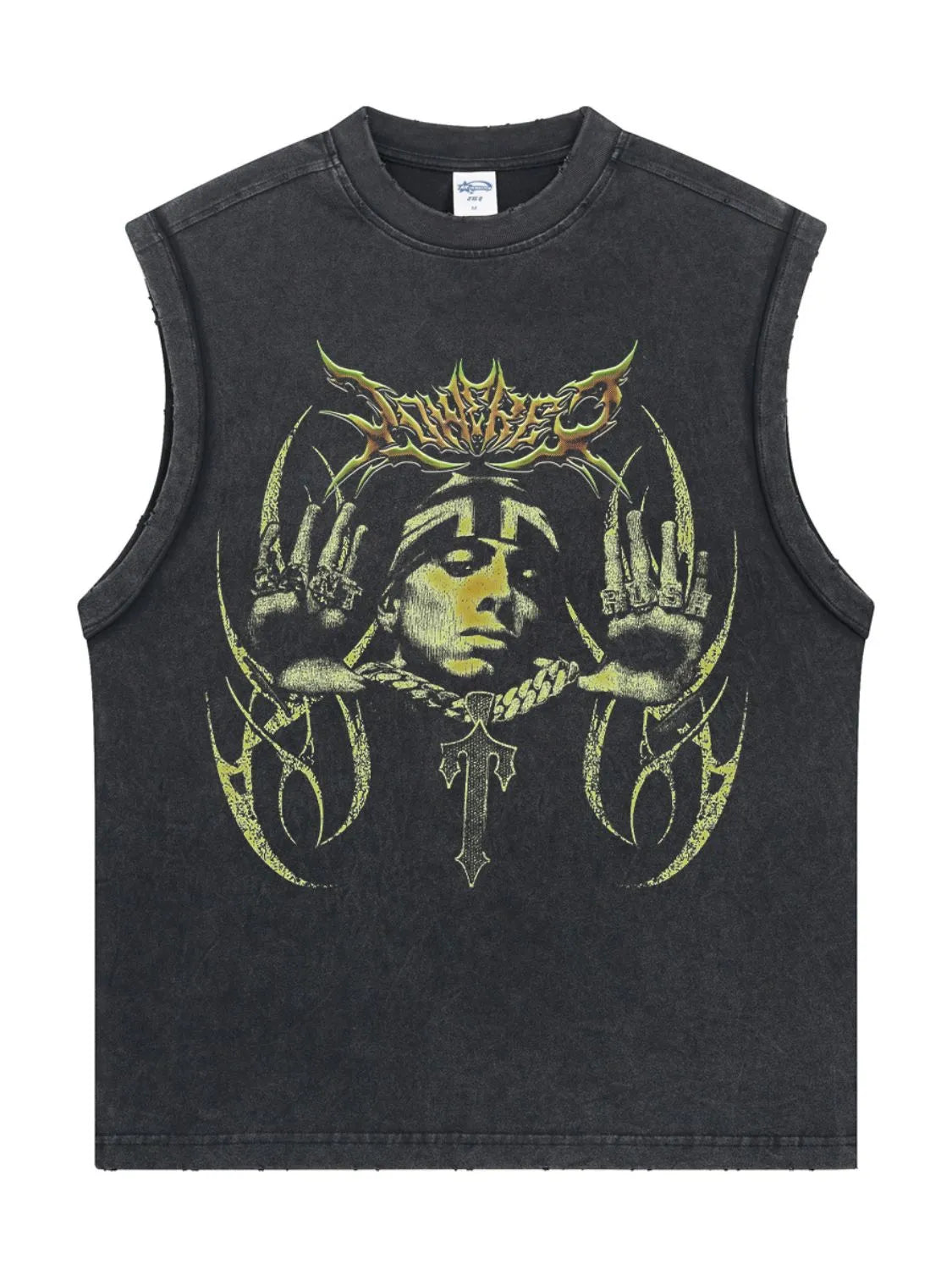 Men's Graphic Round Neck Tank - Treasured Gift's & More