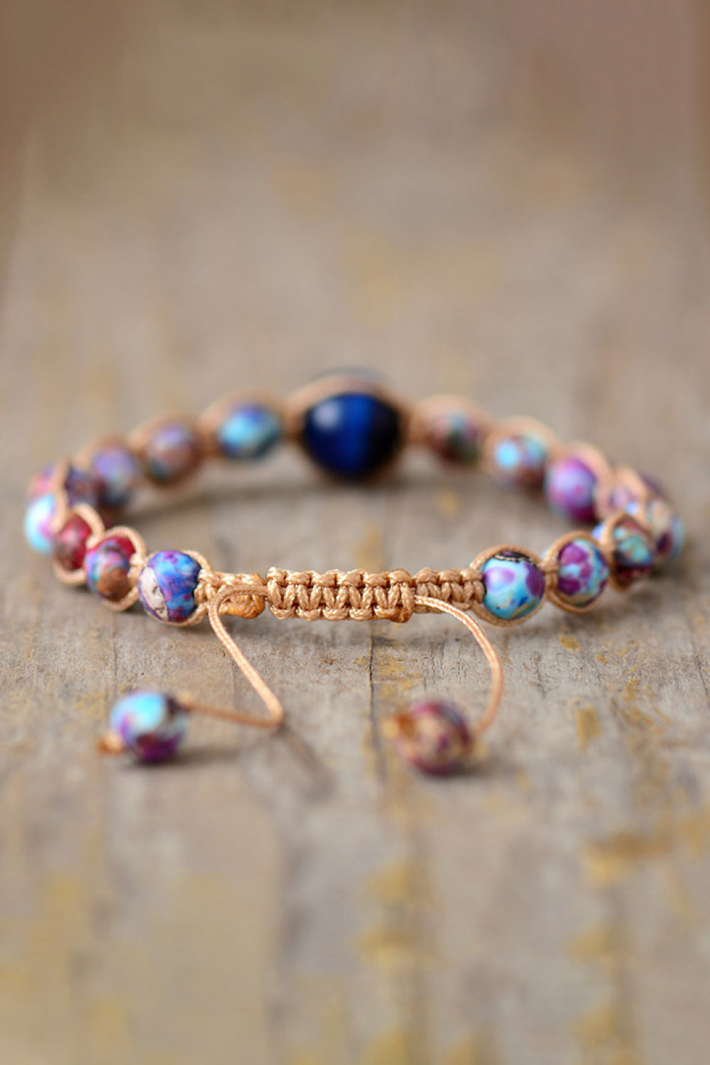 Imperial Jasper & Natural Stone Beaded Bracelet - Treasured Gift's & More