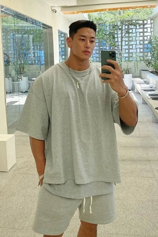 Men's Plus Size Round Neck Half Sleeve T-Shirt - Treasured Gift's & More