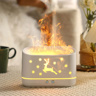 Deer Flame Humidifier - Just $33.99! Shop now at Treasured Gift's & More