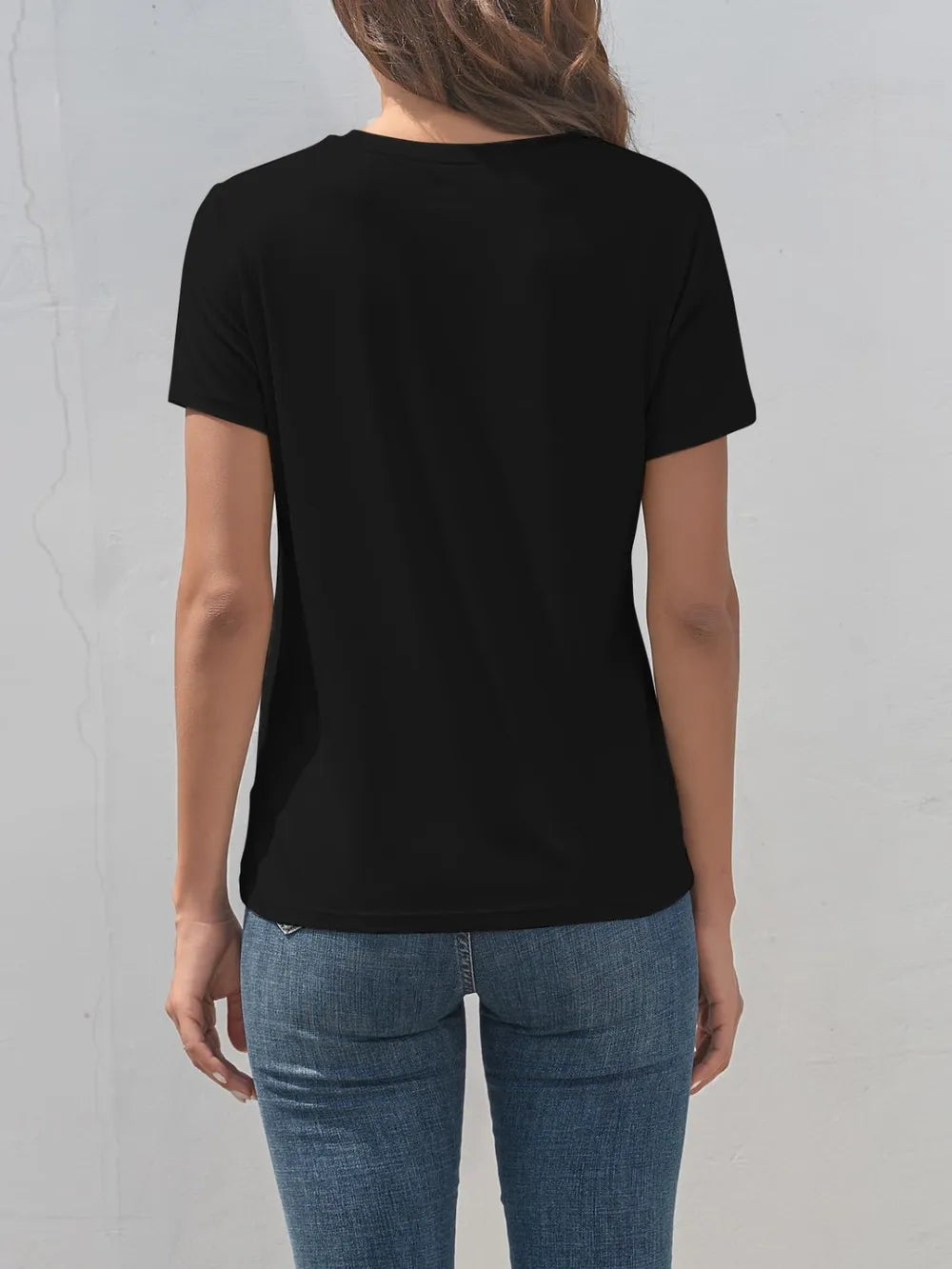 Cat Round Neck Short Sleeve T-Shirt - Treasured Gift's & More