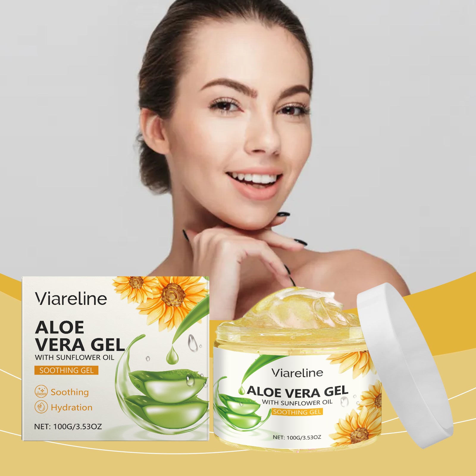 Sunflower Moisturizing Gel - Treasured Gift's & More