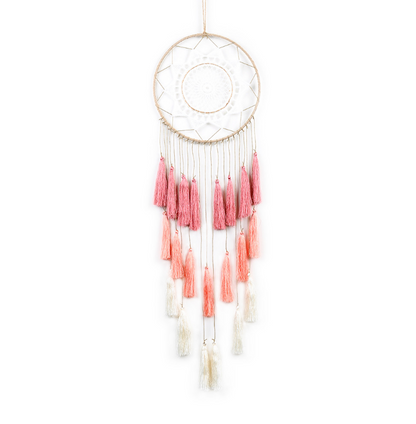 Tassel & Lace Dreamcatcher - Just $13.44! Shop now at Treasured Gift's & More