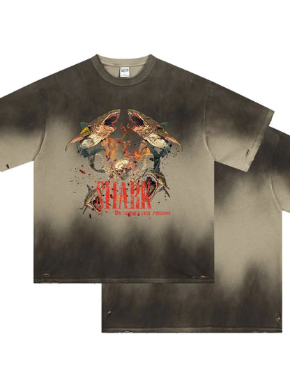 Men's Graphic Round Neck Half Sleeve T-Shirt - Treasured Gift's & More