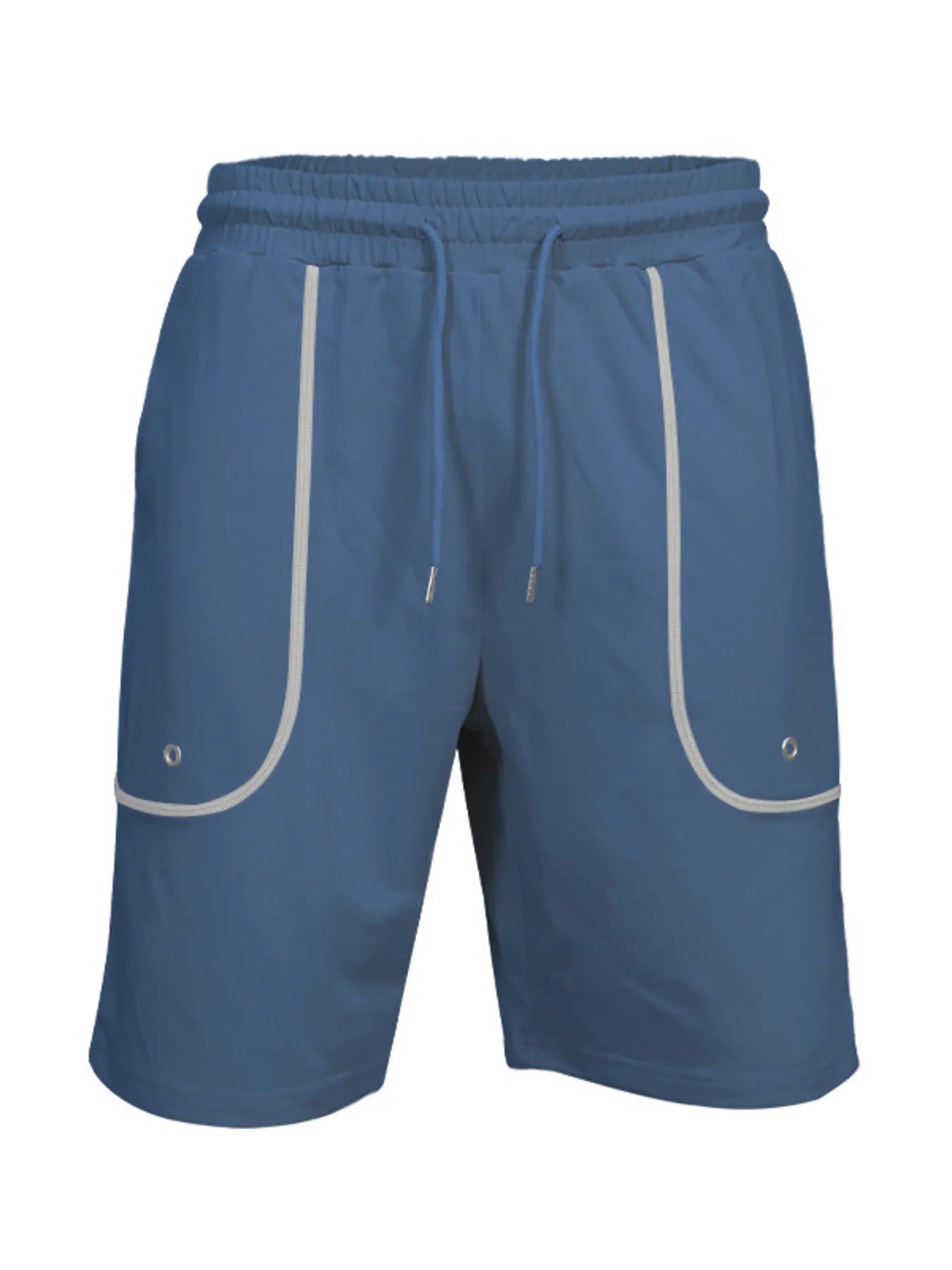 Men's Full Size Round Neck Short Sleeve T-Shirt and Shorts Set Plus Size - Treasured Gift's & More