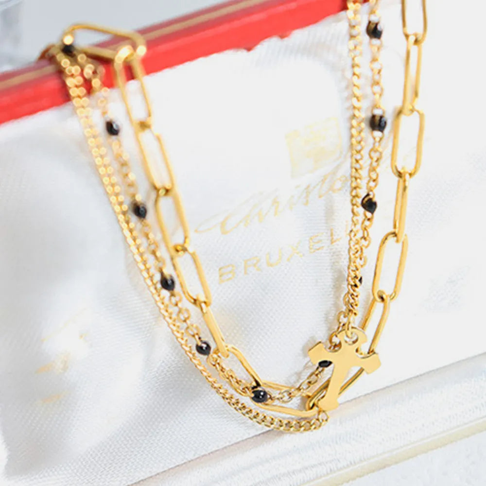 Titanium Steel Three-Layered Bracelet - Treasured Gift's & More