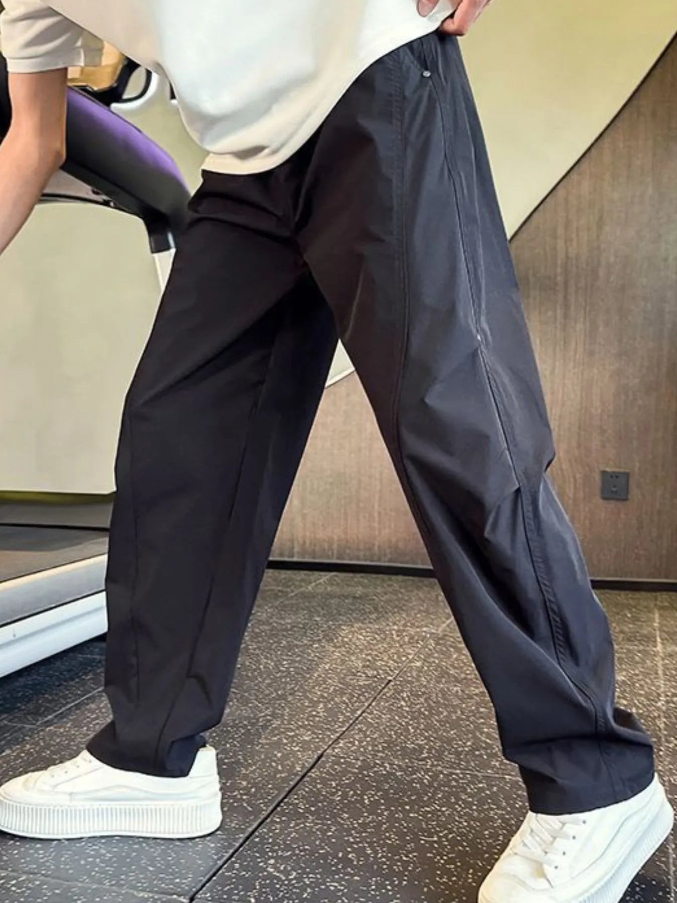 Men's Plus Size Drawstring Wide Leg Pants - Treasured Gift's & More