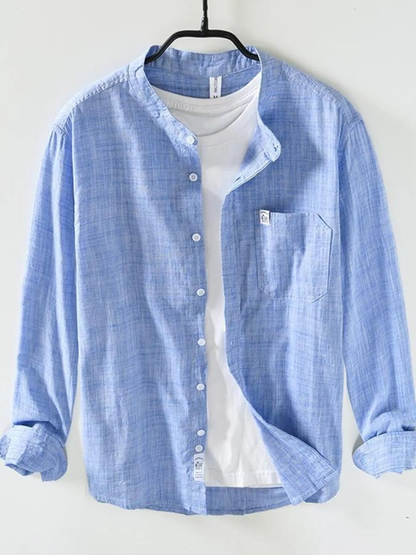 Men's Plus Size Button Up Long Sleeve Shirt - Treasured Gift's & More