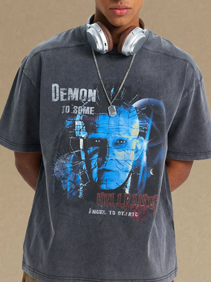 Men's Graphic Round Neck Half Sleeve T-Shirt - Treasured Gift's & More