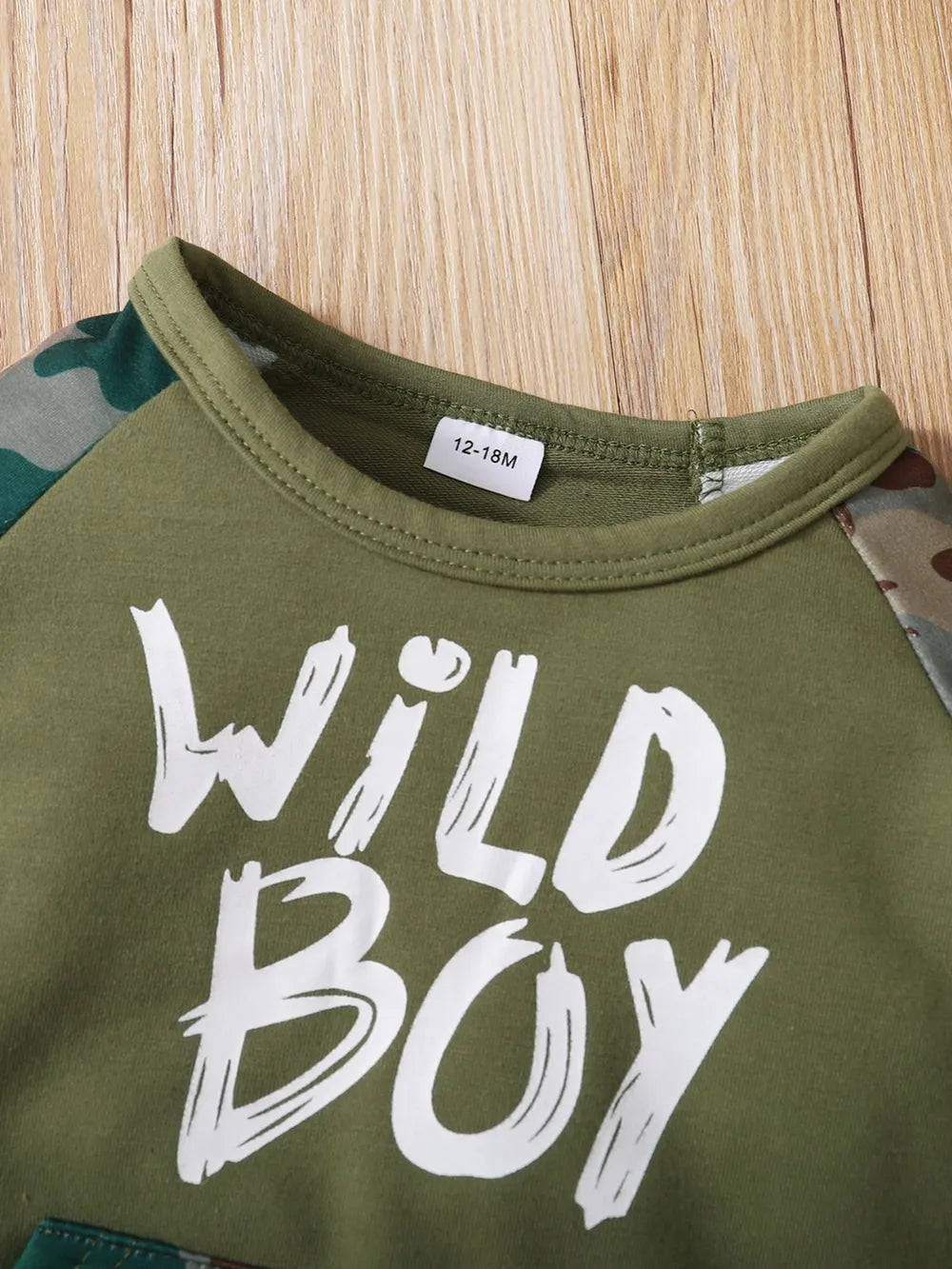 Children's Camouflage Top and Pants Set - Treasured Gift's & More