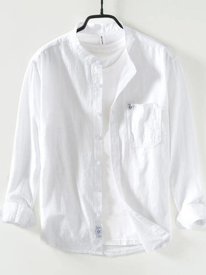 Men's Plus Size Button Up Long Sleeve Shirt - Treasured Gift's & More