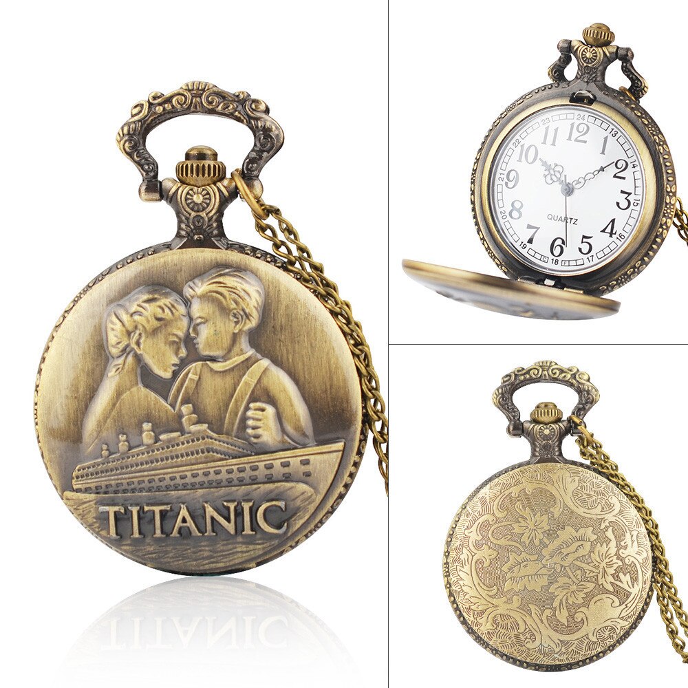 Bronze Quartz Pocket Watch - Just $11.98! Shop now at Treasured Gift's & More