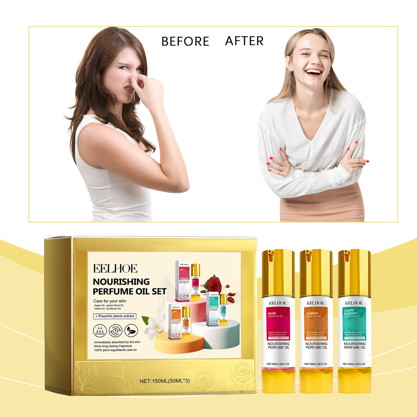 Fresh Charm Perfume Set - Treasured Gift's & More