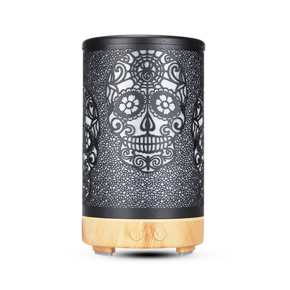 100ml Ultrasonic Electric Skull Aroma Diffuser With Remote