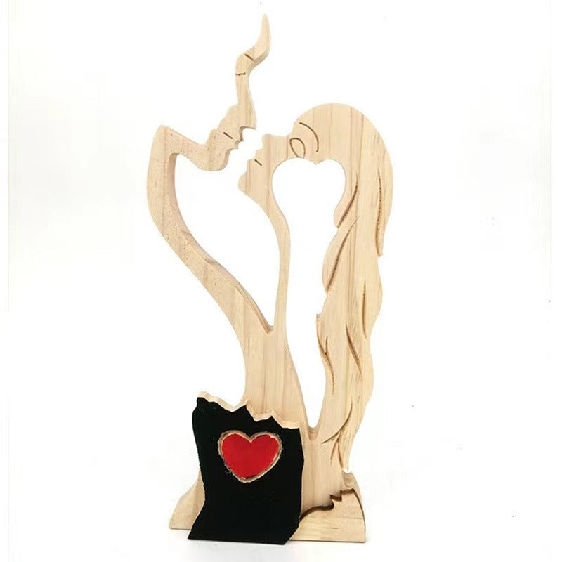 Lovers Wooden Decorations - Just $21.21! Shop now at Treasured Gift's & More