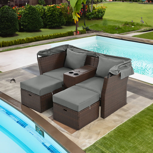 2-Seater Outdoor Patio Daybed