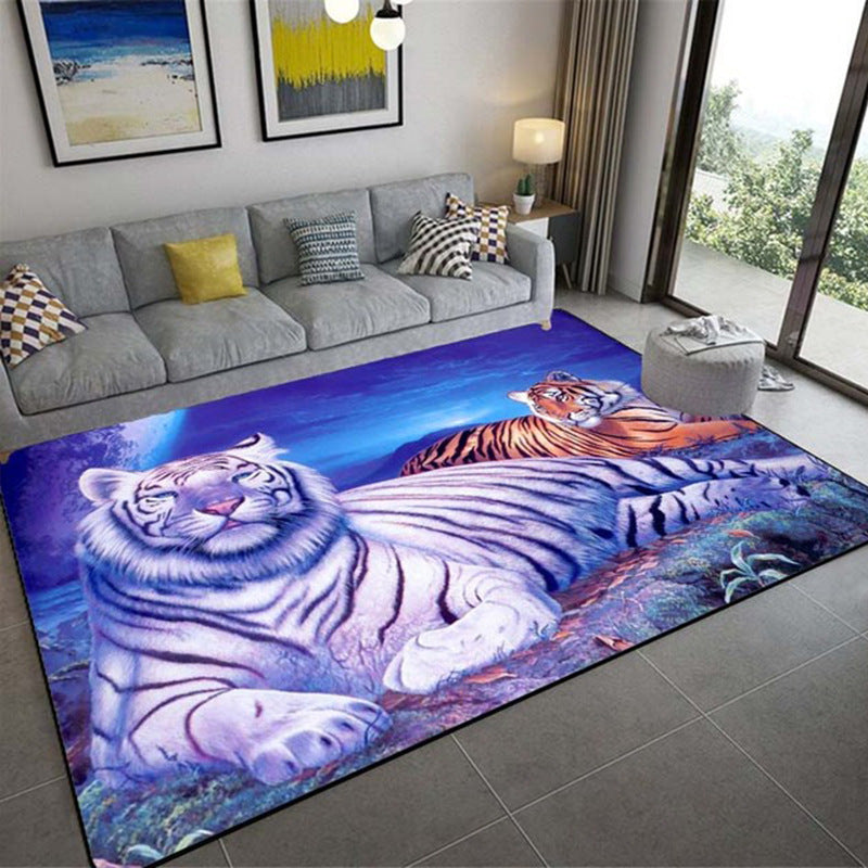 Three-Dimensional Animal Tiger Carpet - Just $9.91! Shop now at Treasured Gift's & More