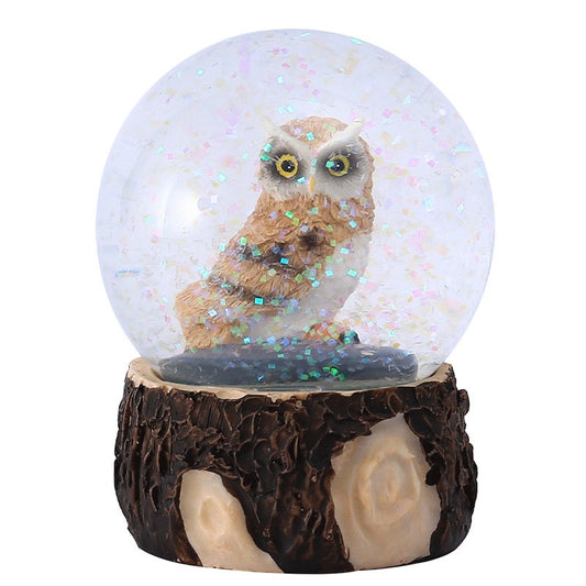 Owl crystal ball decoration resin - Just $23.05! Shop now at Treasured Gift's & More