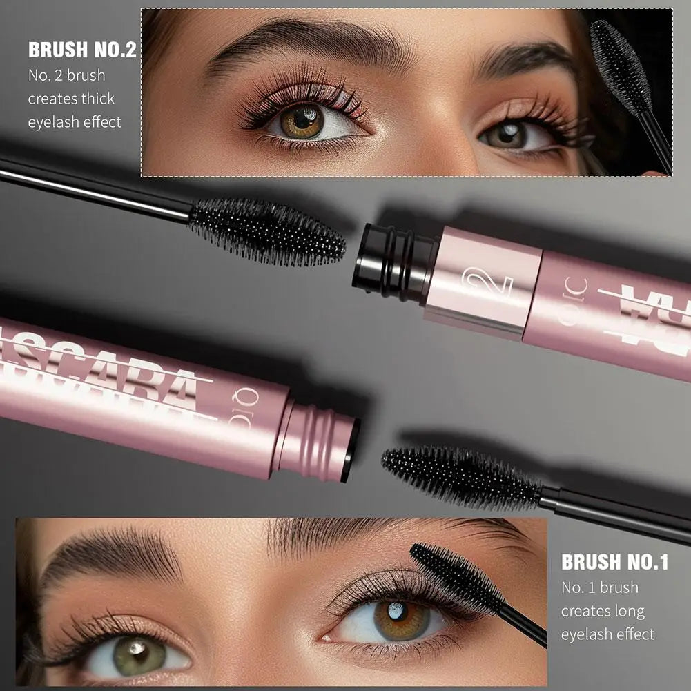Double Head Black Mascara Waterproof - Treasured Gift's & More