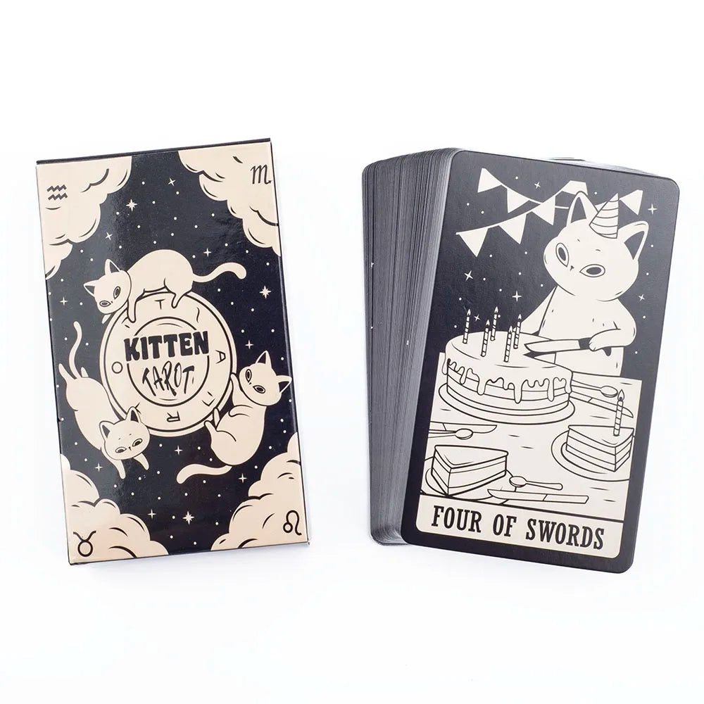 78 Card Deck Kitten Tarot Cards