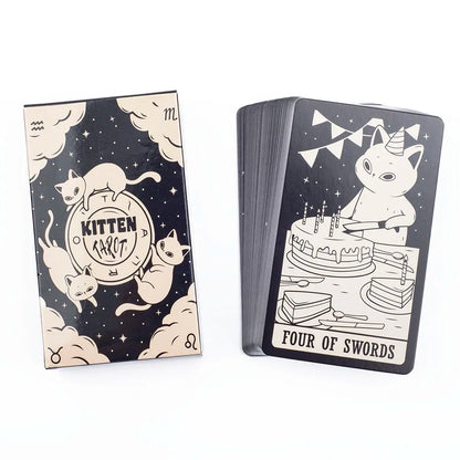 78 Card Deck Kitten Tarot Cards