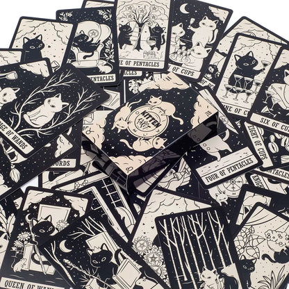 78 Card Deck Kitten Tarot Cards
