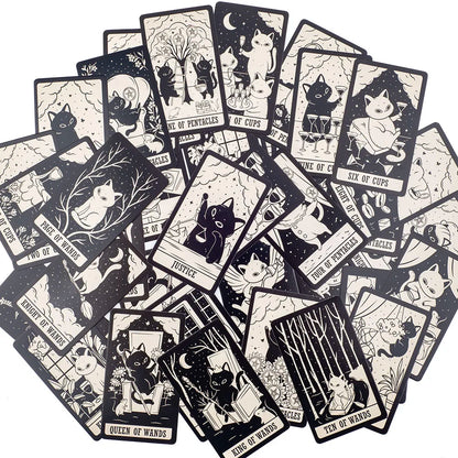 78 Card Deck Kitten Tarot Cards