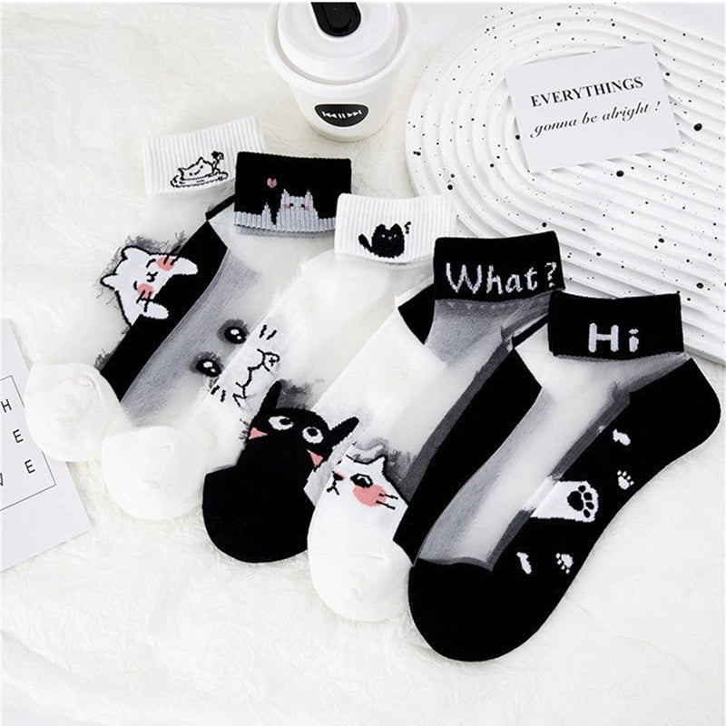 Dreamlikelin 5Pairs/lot Summer Socks