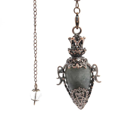 Healing Natural Stone Crystal Pendulums