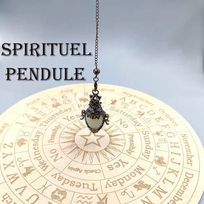 Healing Natural Stone Crystal Pendulums