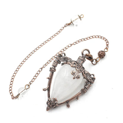 Healing Natural Stone Crystal Pendulums